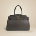 Borsa Grace in vera pelle colore Testa di Moro  Arquati Bags