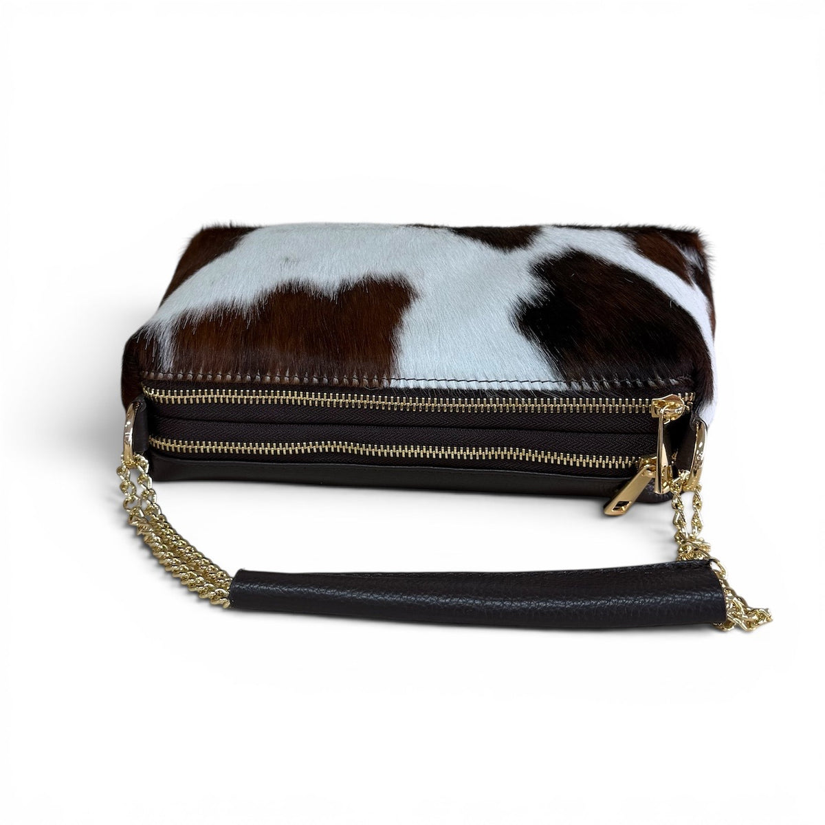 Borsa in cavallino mod. Genny Arquati Bags vista chiusura 