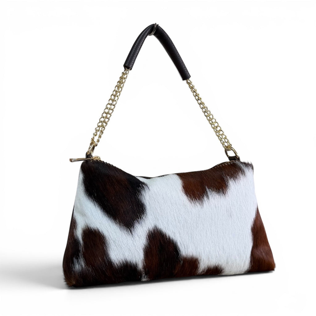 Borsa in cavallino mod. Genny Arquati Bags vista laterale 